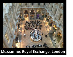 Mezzanine, Royal Exchange, London